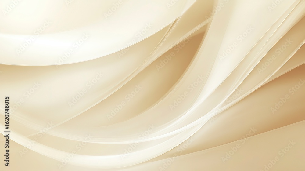 Poster soft beige gradient background creates a calming and minimal atmosphere suitable for various design 