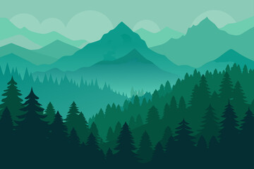 Fototapeta premium mountain landscape in the mountains