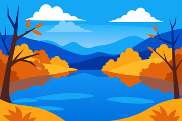 autumn in the mountains