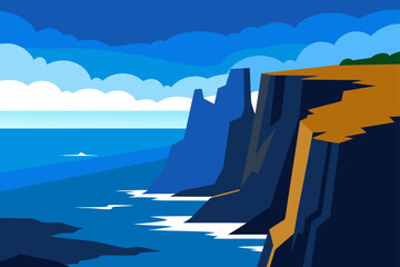 landscape of the sea