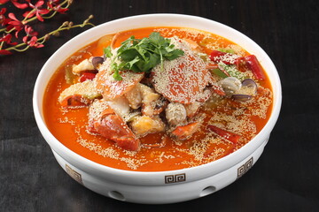 Chinese cuisine, Cantonese cuisine, Winter Yin Gong seafood stew