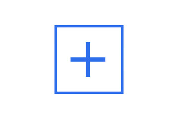 Fototapeta premium Green check mark inside a square box, isolated on white background