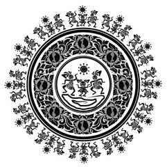 Thai Tribal Celebration Mandala