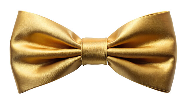 gold bow tie
