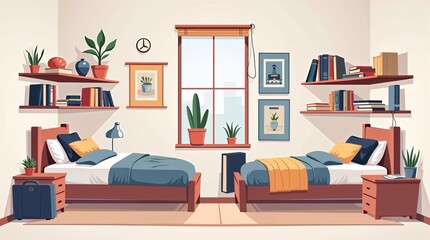 Young woman applying moisturizer in bright bathroom with plants  