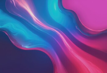 Fototapeta premium Abstract refraction illustration with vibrant light bending patterns