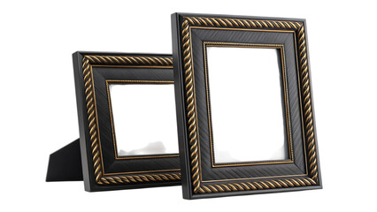 Elegant picture frames add sophistication to treasured memories with classic gold details