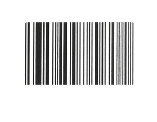 barcode isolated on white 