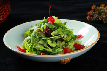 Chinese cuisine, Cantonese cuisine, ice grass salad