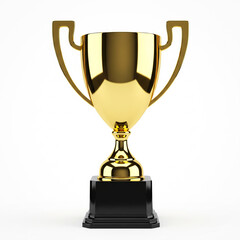 Gold Cup Isolated
