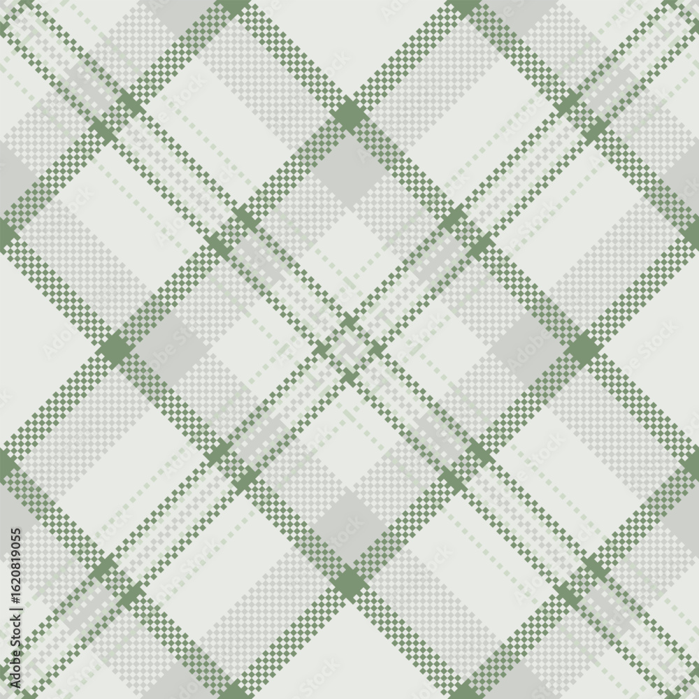 Poster elegant sage green and gray plaid pattern. subtle texture and soft colors create a calming, versatil
