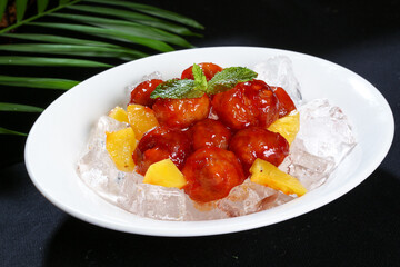 Chinese food, Cantonese food, frozen Sweet and sour pork