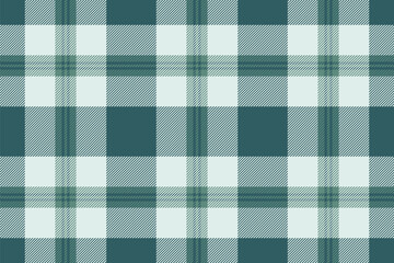Cozy flannel texture in teal and cream, perfect for backgrounds or textiles. Suggests warmth, tradition, and a classic aesthetic. Ideal for design projects.