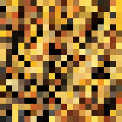 Colorful abstract mosaic background. Pixel effect. Camo and camouflage.