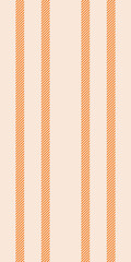 Elegant vertical stripes in warm orange on a creamy background.  Perfect for textile design, website backgrounds, or print projects needing a simple, yet sophisticated aesthetic.