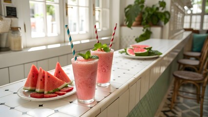 watermelon and melon