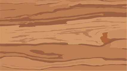 Seamless Natural Woodgrain Texture. Wood Texture. Wooden Background. Vector illustration. 