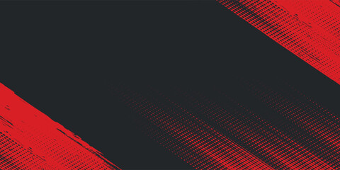 Background, contrast red and black color abstract template for business design. Technology style. modern