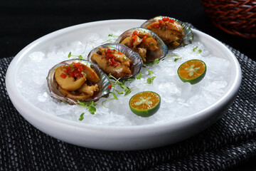 Chinese cuisine, Cantonese cuisine, chilled abalone