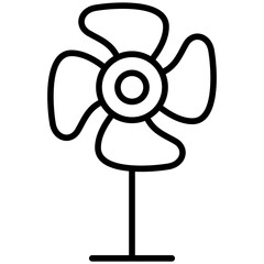 Obraz premium Fan Icon