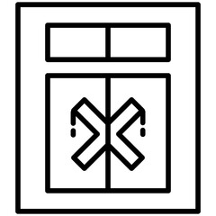 Fototapeta premium Elevator Icon