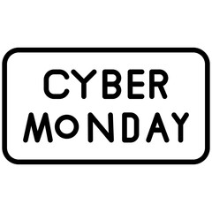Cyber Monday Icon