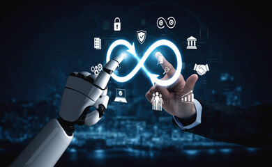 AI artificial intelligence unlocks limitless potential through intelligent planning tools, virtual...