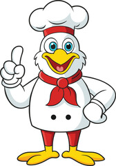 Cock Illustration vector design, Cock logo and icon Design