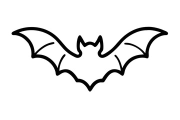  black and white bat silhouette vector