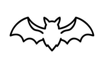  black and white bat silhouette vector