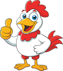 Cock vector design, Cock logo and icon Design, Chicken Illustration vector design