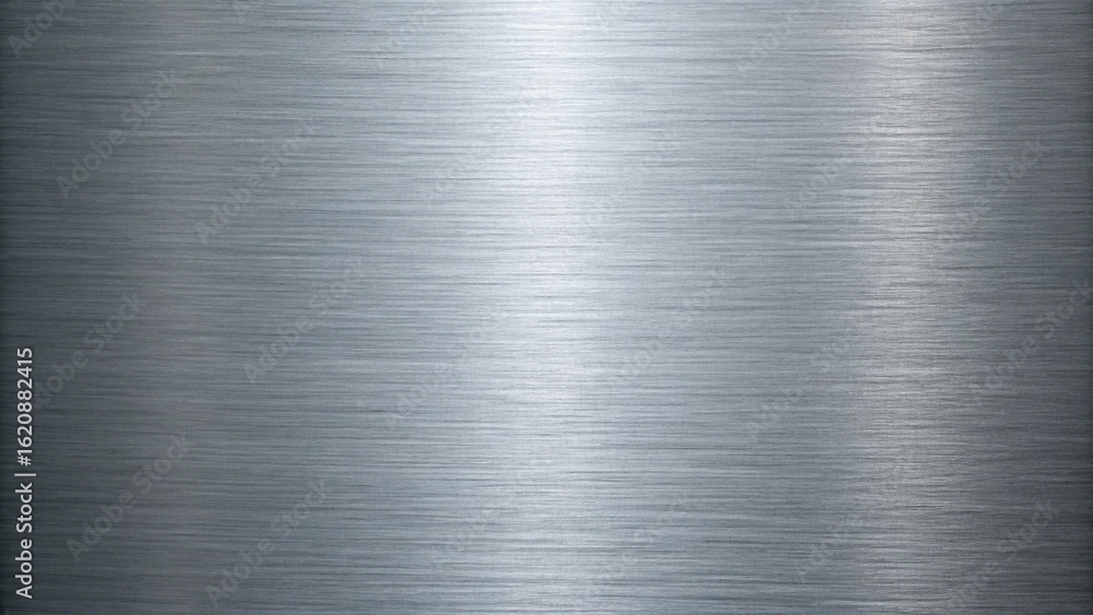 Poster brushed metal texture background with a smooth and polished finish, ideal for adding a touch of soph