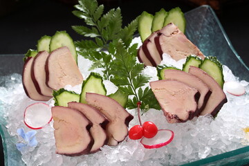 Chinese cuisine, Cantonese cuisine, chilled foie gras © hot win