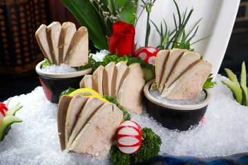 Chinese cuisine, Cantonese cuisine, chilled foie gras © hot win