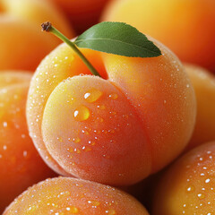 A tasty food apricot