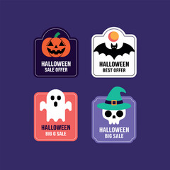 halloween icon set
