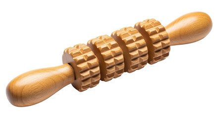 Wooden Massage Roller for Muscle Relief
