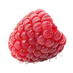 3d realistic raspberry macro shot