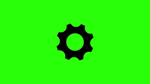 Setting icon rotate animation on background.	
