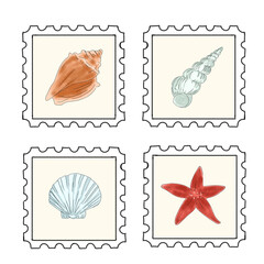 Coastal Treasures Stamp Set