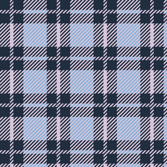 Fototapeta premium Blue Plaid Pattern Background