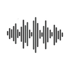 Abstract Sound Waveform Icon