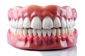 Realistic Dental Model with Teeth and Gums
