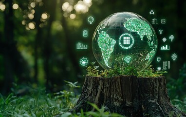 Sustainable technology and green energy solutions for a better future world