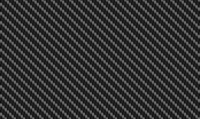 Vector black carbon fiber seamless background. Abstract cloth material wallpaper for car tuning or service. Endless technology web texture or tech page fill pattern