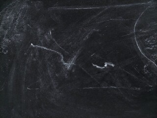 Black dirty dust and scratches overlay. Black grunge abstract background. Rough background texture....