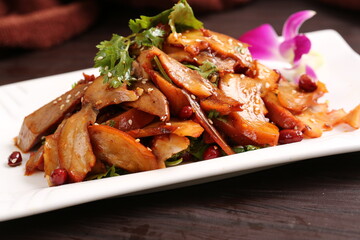 Chinese cuisine, Cantonese cuisine, cold mixed pork head