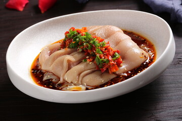 Chinese cuisine, Cantonese cuisine, cold mixed pork knuckles