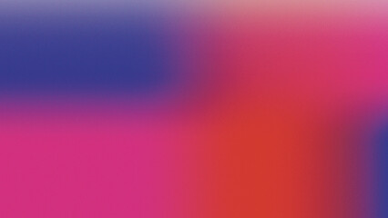 Abstract pixelated gradient of vibrant pink blue and orange hues
