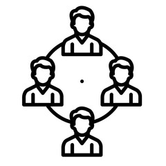 Collaboration Vector Icon